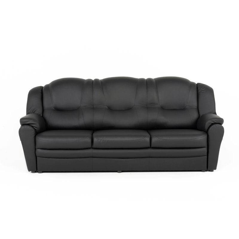 3 Seater Sofa Faux Leather