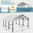 12 ft. W x 15 ft. D Heavy Duty Carport-123802526