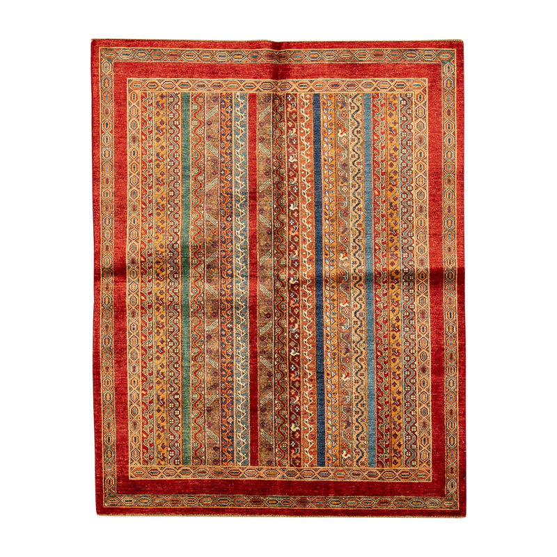 Wool Ikat Area Rug