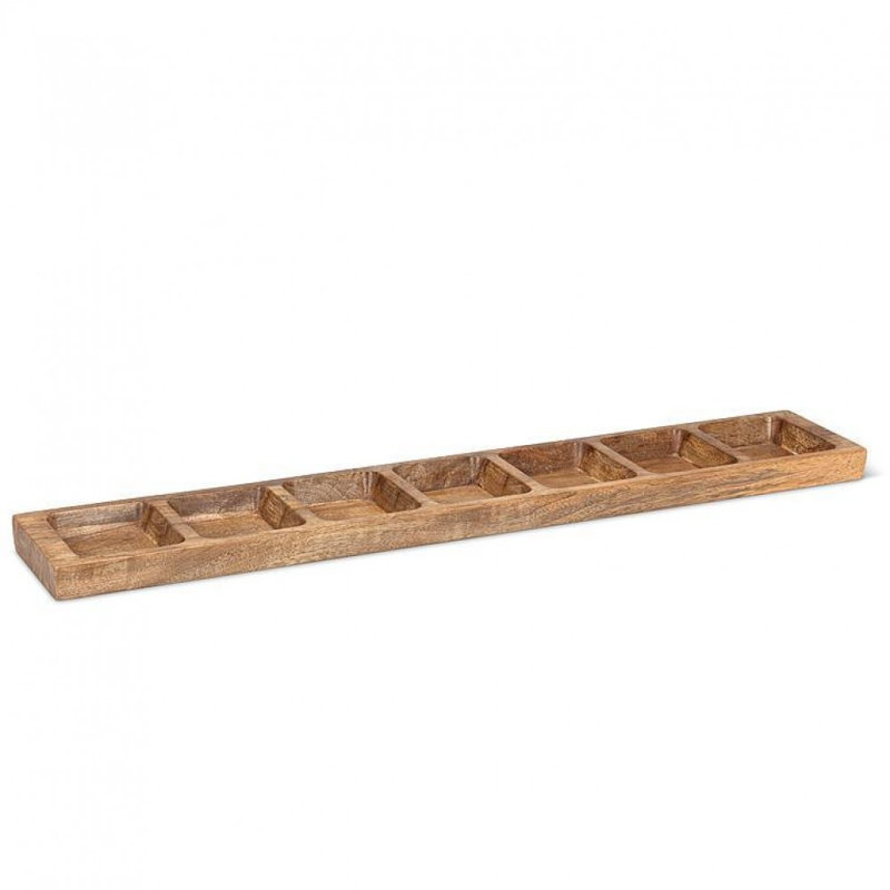 Long Rectangle Divided Tray