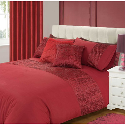 Khue Microfibre Plain Duvet Cover Set