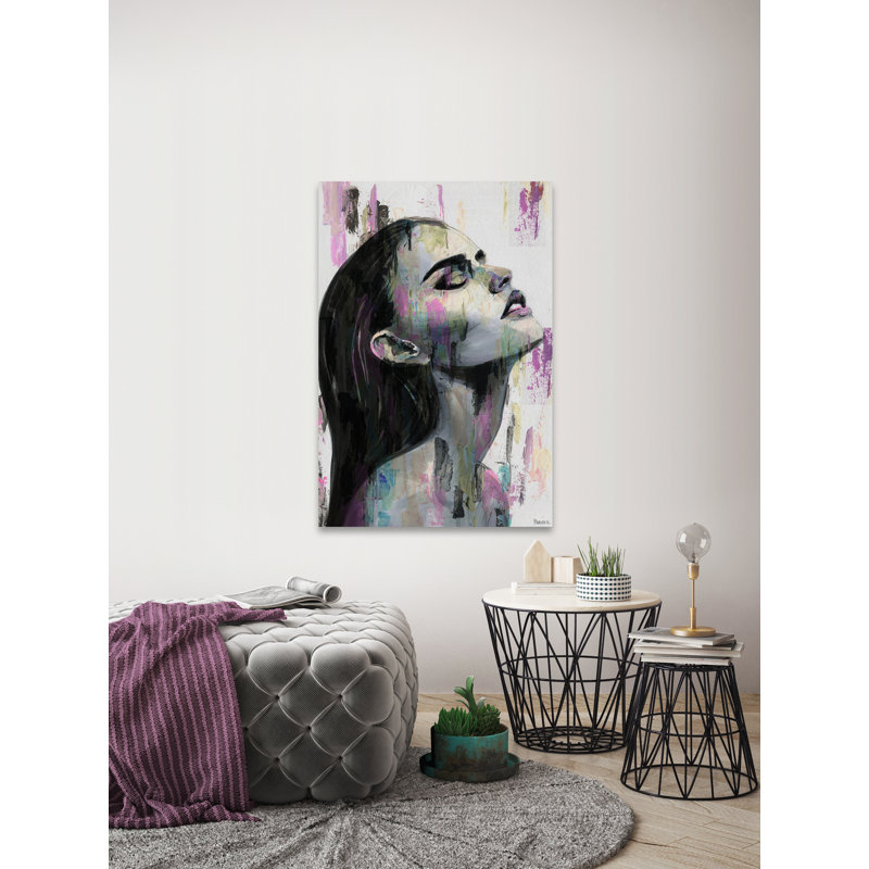 Guilty Pleasure by Parvez Taj - Wrapped Canvas Painting, 38 cm H x 25 cm W
