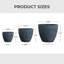 Pots de jardin décoratifs modernes pour l'intérieur et l'extérieur-1517340580