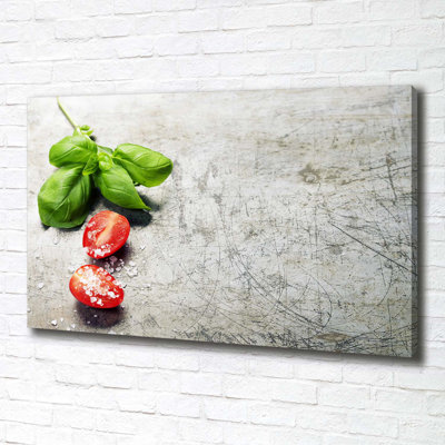 Tomatoes And Basil - Print