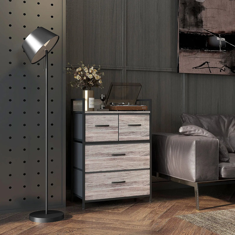 60 cm W Chest of 4 Drawers