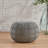 Yuny Knitted Cotton 20 X 20 Round Pouf