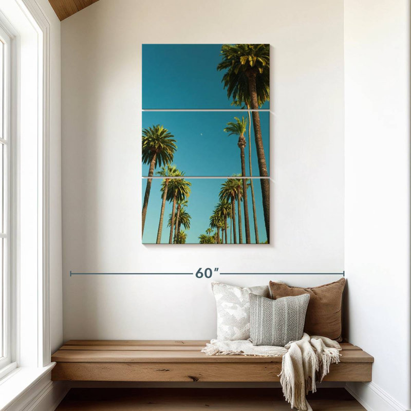 Harnek Palm Tree Rows, 45" H x 28" W