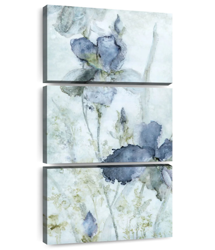 Morning Iris, 75" H x 36" W