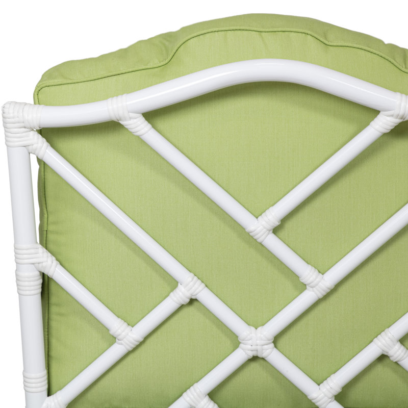 Chippendale Outdoor Lounge Chair, Canvas Macaw Sunbrella® Canvas