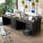 47'' Computer Desk With File Drawers And Storage Drawers-2108393967