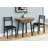 Hovi Dining Table Set, 3pcs Set, Small, 35" Drop Leaf, Kitchen, Metal, Laminate-254213436-254213439