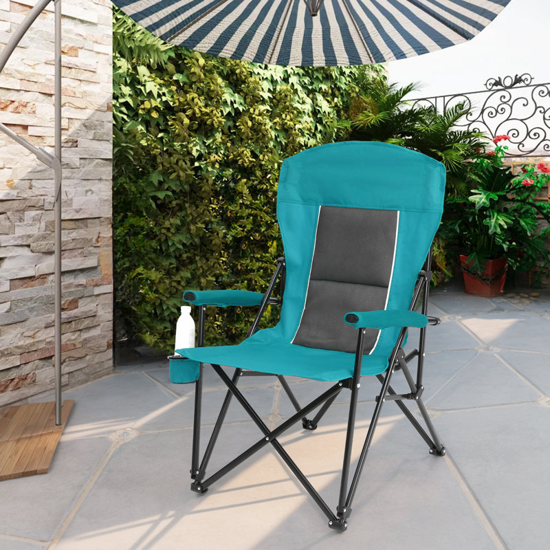 Folding Camping Chair, Blue