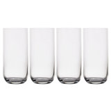 Mikasa Upton Highball Glasses, Set Of 4, 17 Ounce