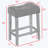 Huriye 4 Pieces Rectangular Bar Dining Table Set with Power Outlet,-2082292950-2135148857