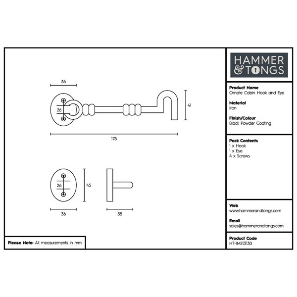 Product Dimensions