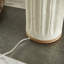 Lampe de table blanche 22 po