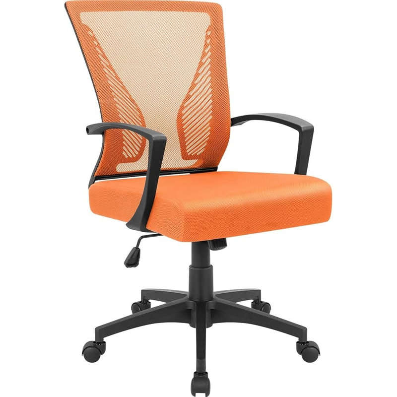 Fauteuil de bureau Furmax, Orange