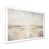 White Single Picture Framed