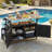 Foldable Outdoor Kitchen Island Patio Mobile Kitchen Cart Portable Outdoor Cooking Island For Patio And Outdoor-818871143