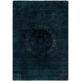 Overdyed One-of-a-Kind 6' 2" X 8' 10" Hand Knotted Area Rug
