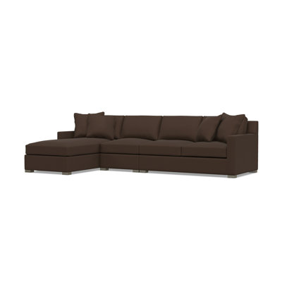 Kelsey Fabric 3 Pc Sectional