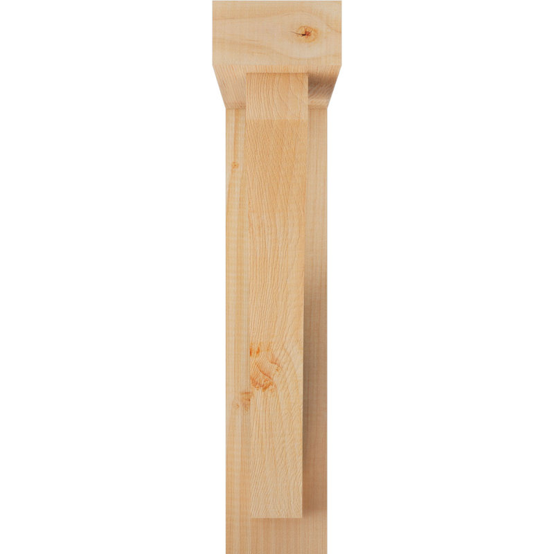 Support pour scie rugueuse Thorton bloc de 4 po x P 16 po x H 20 po avec entretoise décalée, sapin Douglas, 20 x 16