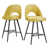 Yellow Faux Leather