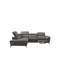Manhattan Genuine Leather Reclining Corner Sofa with Storage and Adjustable Headrests & Adjustable Armrest-1770000619-1770000626