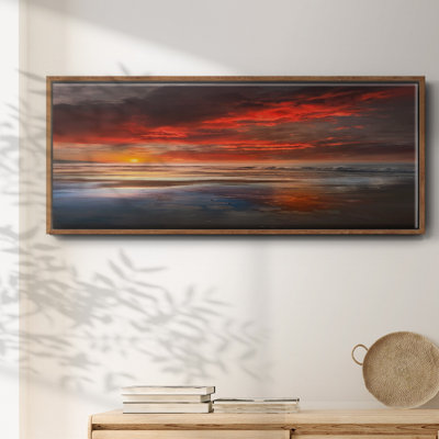 Before the Moon- Framed Canvas