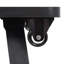 Bureau pliant avec prise standard et roulettes