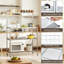107 cm W Steel Shelving Unit