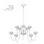 Lustre classique de style bougie à 9 lumières de la part de Mold reten