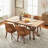 Upholstered Dining Side Chairs Set of 4-705286537