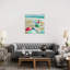 Reproduction d’art « Umbrella Beach I » par Carol Robinson-49714446-49714430