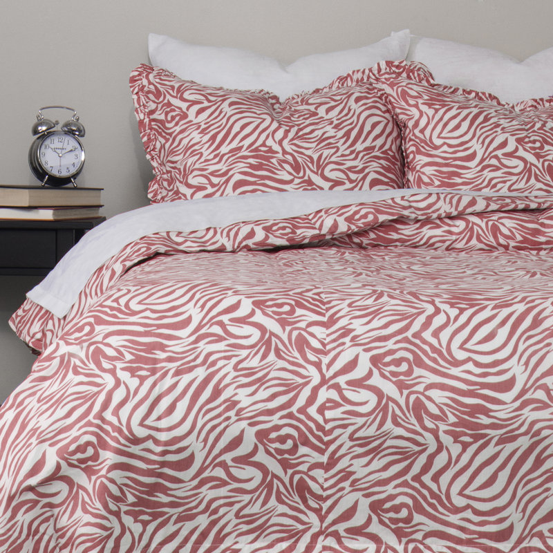 Zabrina Duvet Cover, Twin Duvet Cover, Black