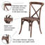 Chaise d'appoint en bois massif-6007915