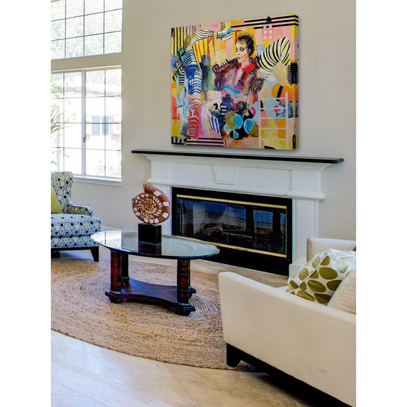 "Obsession Vintage", reproduction sur toile tendue, H 24 po x l 24 po x P 1,5 po