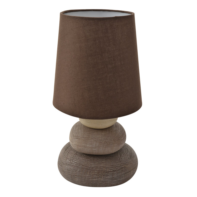 Ezio Porcelain Table Lamp, Brown