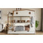 Lit superposé rustique en bois massif-125179349-125179350-125179354
