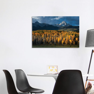 Mt Sneffels In Autumn by Mei Xu - Wrapped Canvas Print