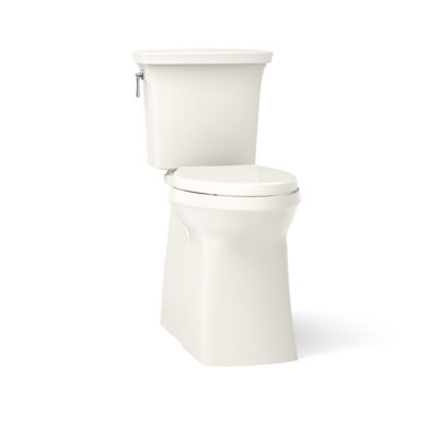 Toilette allongée deux pièces avec siphon à jupe Corbelle