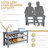 Babb Wood Shelves Storage Bench-389862978
