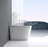 Luxury Intelligent Smart Toilet with Instant Warm Water Sprayer and Dryer, Auto Flush /Foot Sensor Operation, Adjusted Temp Heated Bidet Seat, LED Display White