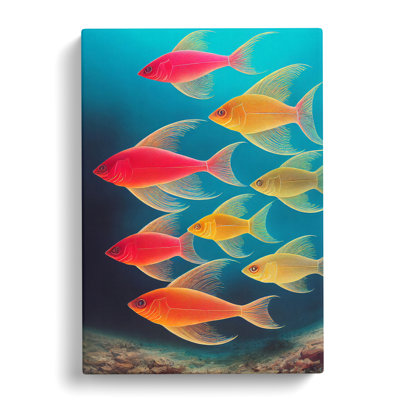 School Of Fish Vol.5 - Wrapped Canvas
