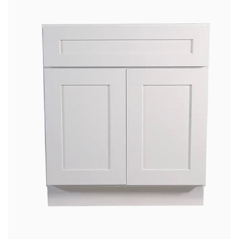 Armoire de cuisine 24 po style Shaker, H 34,5 po x l 24 po x P 25 po