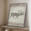 Cabin Christmas Collection B, reproduction encadrée - bois massif-1931331382