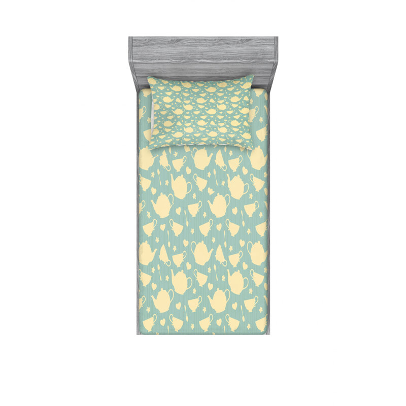 Microfiber Sheet Set, Twin XL Sheet Set with Fitted Sheet