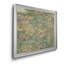 Carte de l’Irlande vintage-impression d’art graphique sur toile encadrée-476898497-476898511