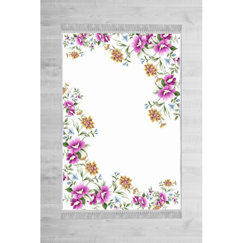 Luxurious Hall Carpet, 100% Velvet Fabric, 2.6 x 9.8 ft | Antibacterial & Non-Slip | 0.4 in Pile Height, Machine Washable | Durable Woven Design with 3D Digital Printing | Perfect for Home Entryways & Living Rooms