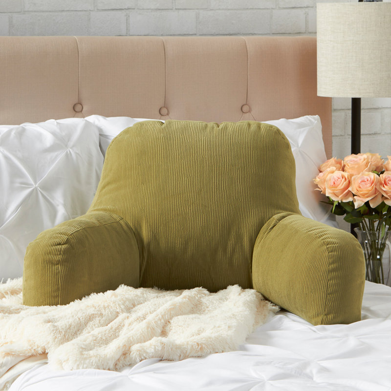 Coussin en microfibre Hyatt, Olive